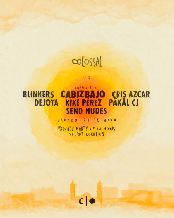 COLOSSAL PRESENTA: Amanecer con Cabizbajo