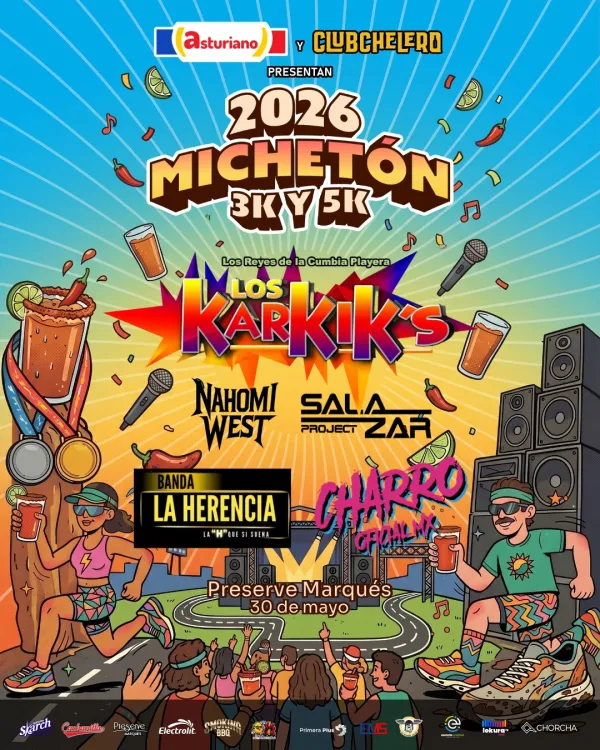 MICHETON 2026 - CON LOS KARKIKS EN QUERÉTARO ( FESTIVAL Y CARRERA )