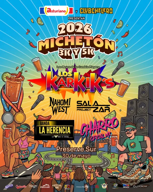 MICHETON 2026 - CON LOS KARKIKS EN QUERÉTARO ( FESTIVAL Y CARRERA )