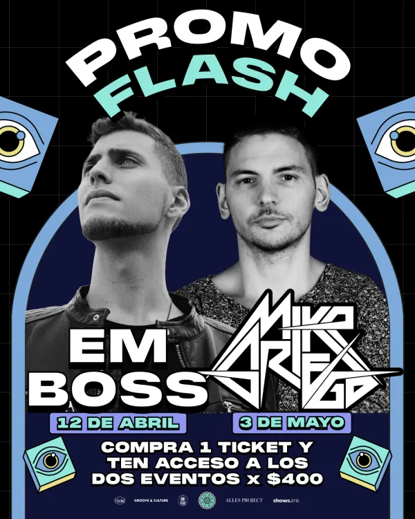 EM BOSS + MIKE GRIEGO PROMOCION