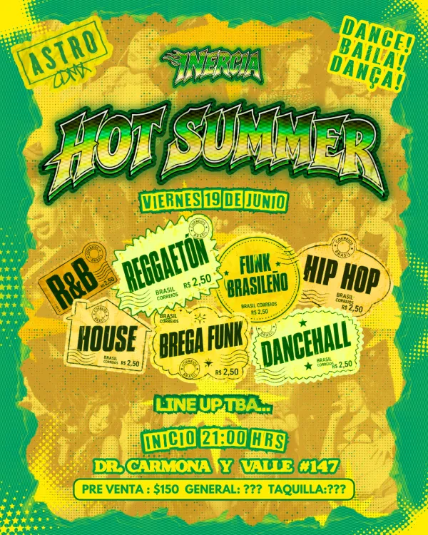 INERCIA: HOT SUMMER PARTY