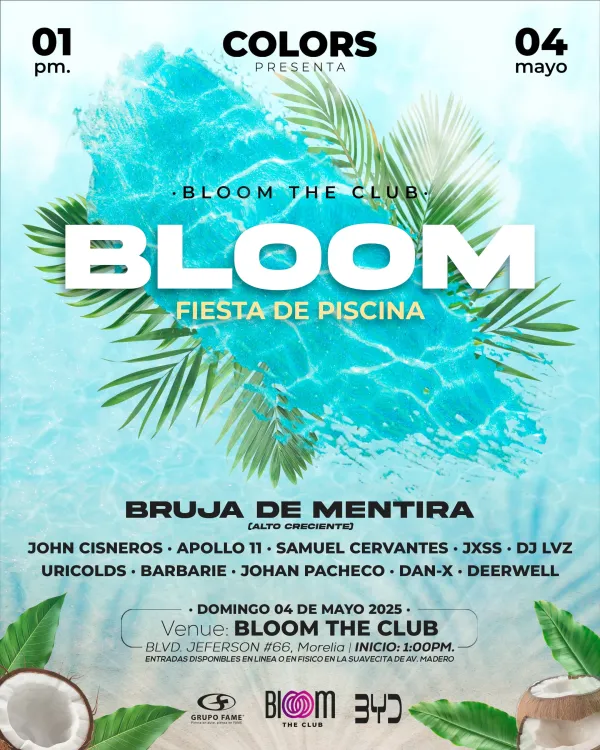 Pool party :: Bloom the club