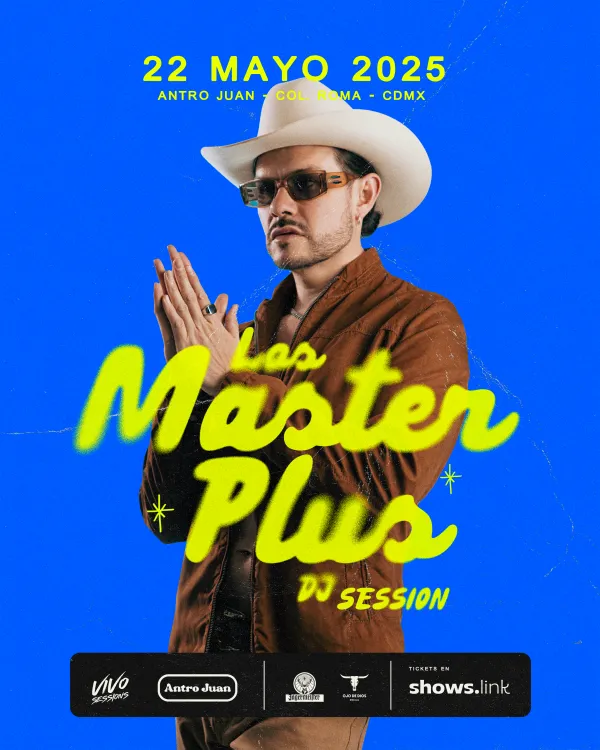 LOS MASTER PLUS Dj set @ Antro Juan