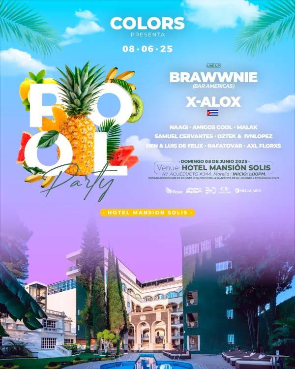 Pool party :: Hotel Mansión Solís