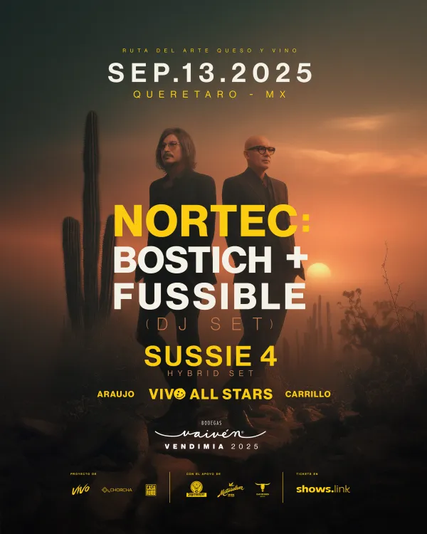 NORTEC: BOSTICH + FUSSIBLE (Dj set) @ Bodegas Vaivén