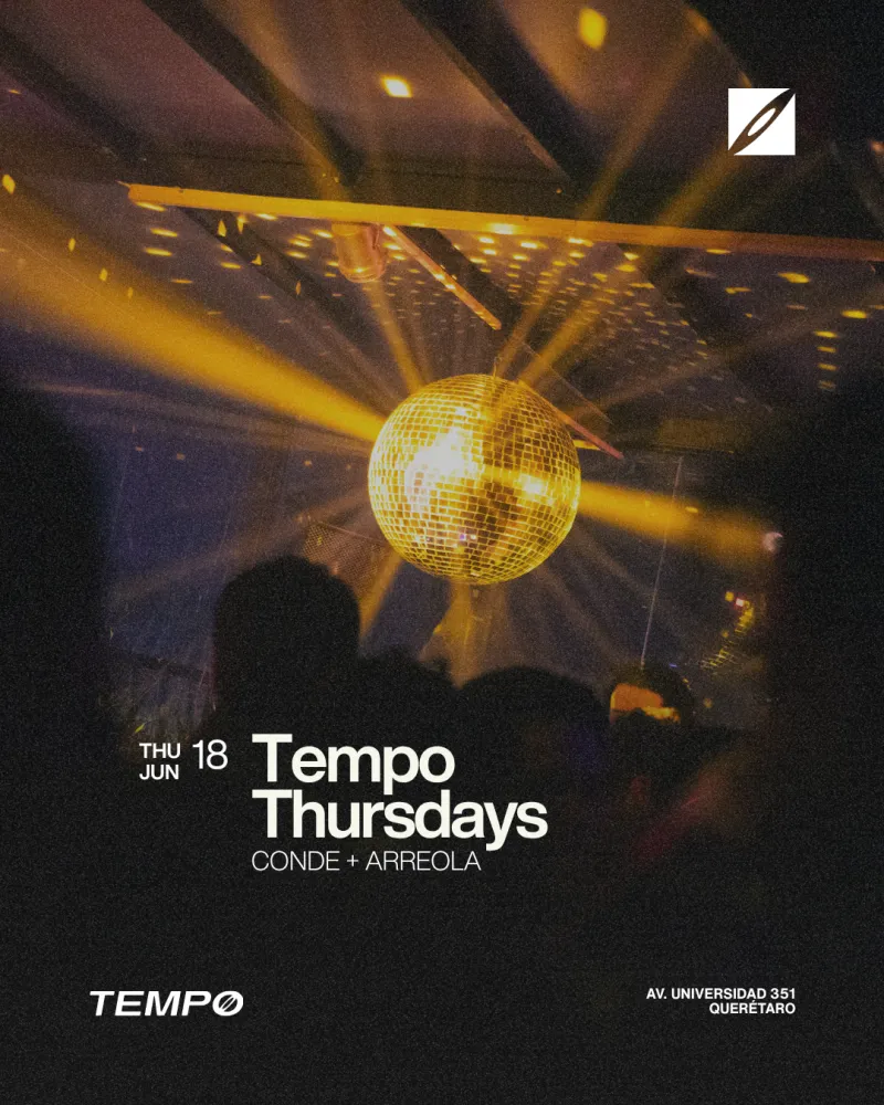 Tempo Thursdays: Conde + Arreola