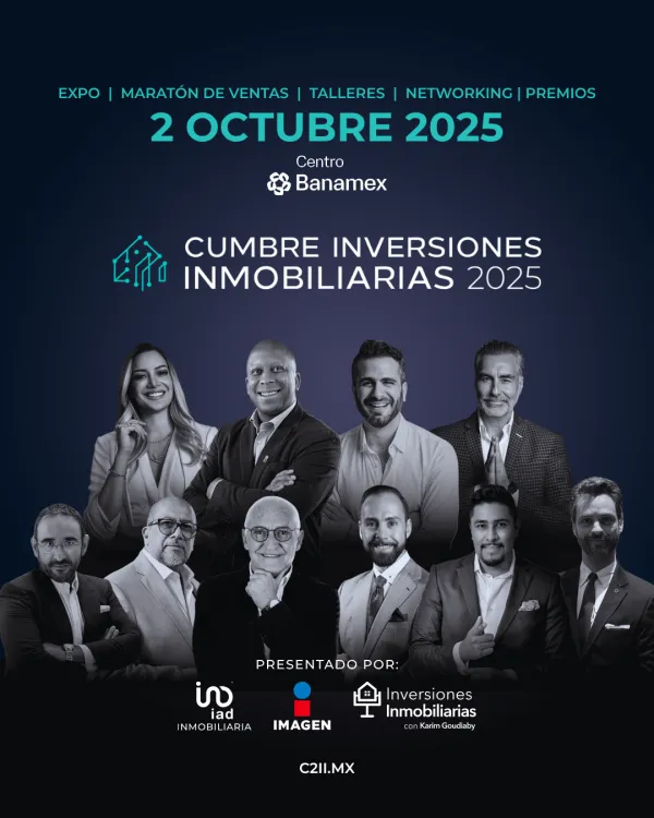 Cumbre Inversiones Inmobiliarias 2025 2 Oct - Centro Banamex CDMX