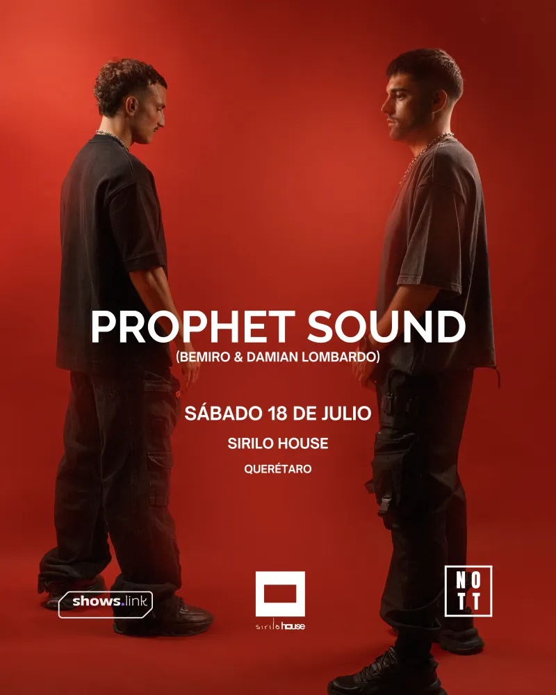 Nott x Sirilo: Prophets Sounds - Saturday 18th