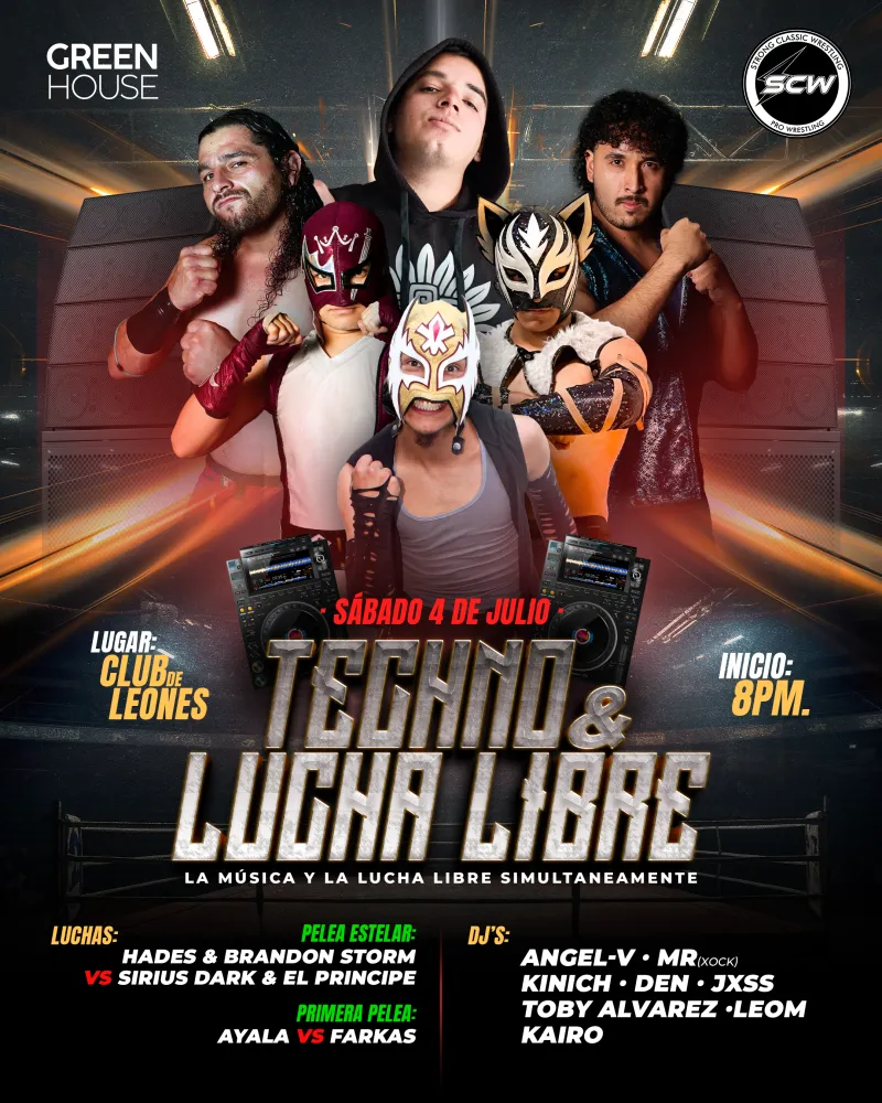 Techno & lucha libre :: Club de leones