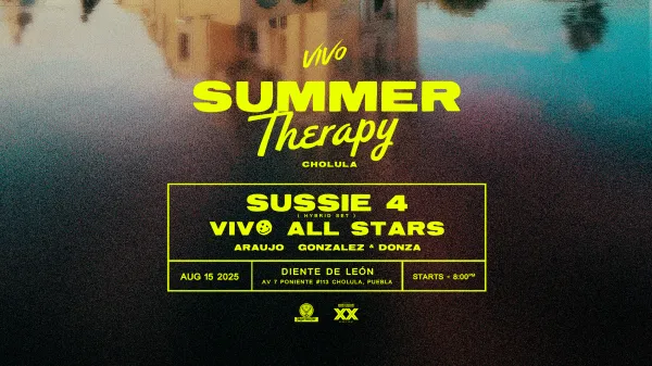 SUMMER THERAPY - Cholula | SUSSIE 4