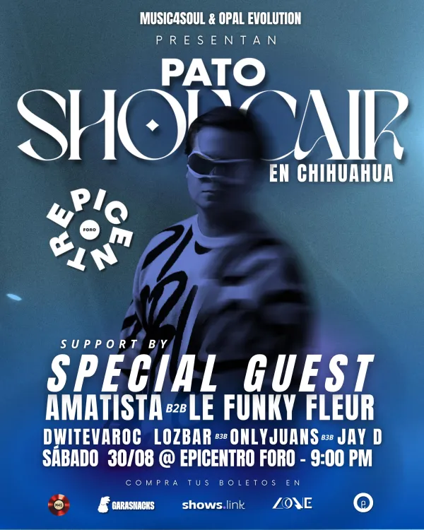 PATO SHOUCAIR @ EPICENTRO FORO X MUSIC 4 SOUL