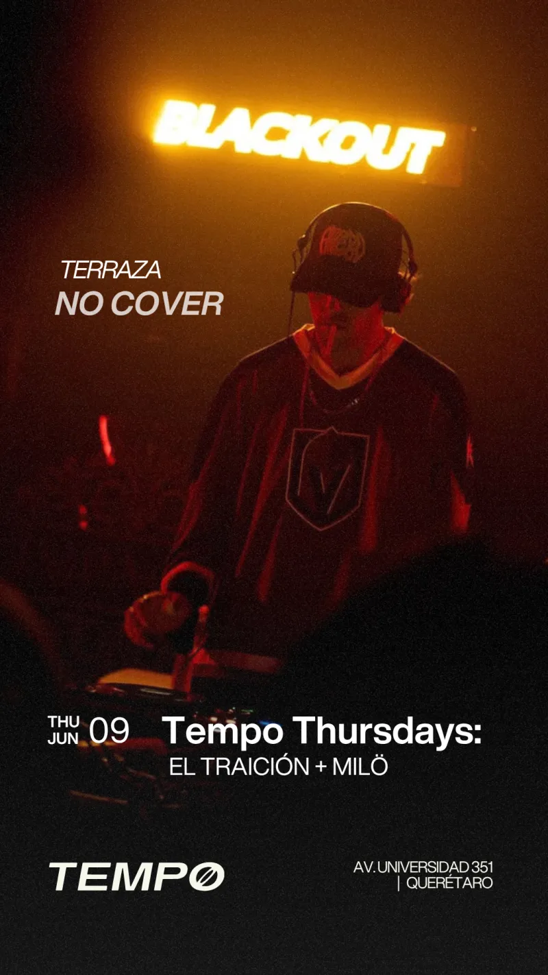 Tempo Thursdays: El Traicion + Milö