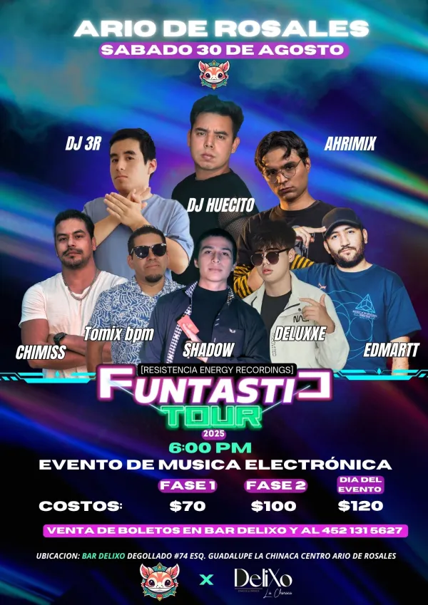 "FUNTASTIC TOUR" Ario De Rosales