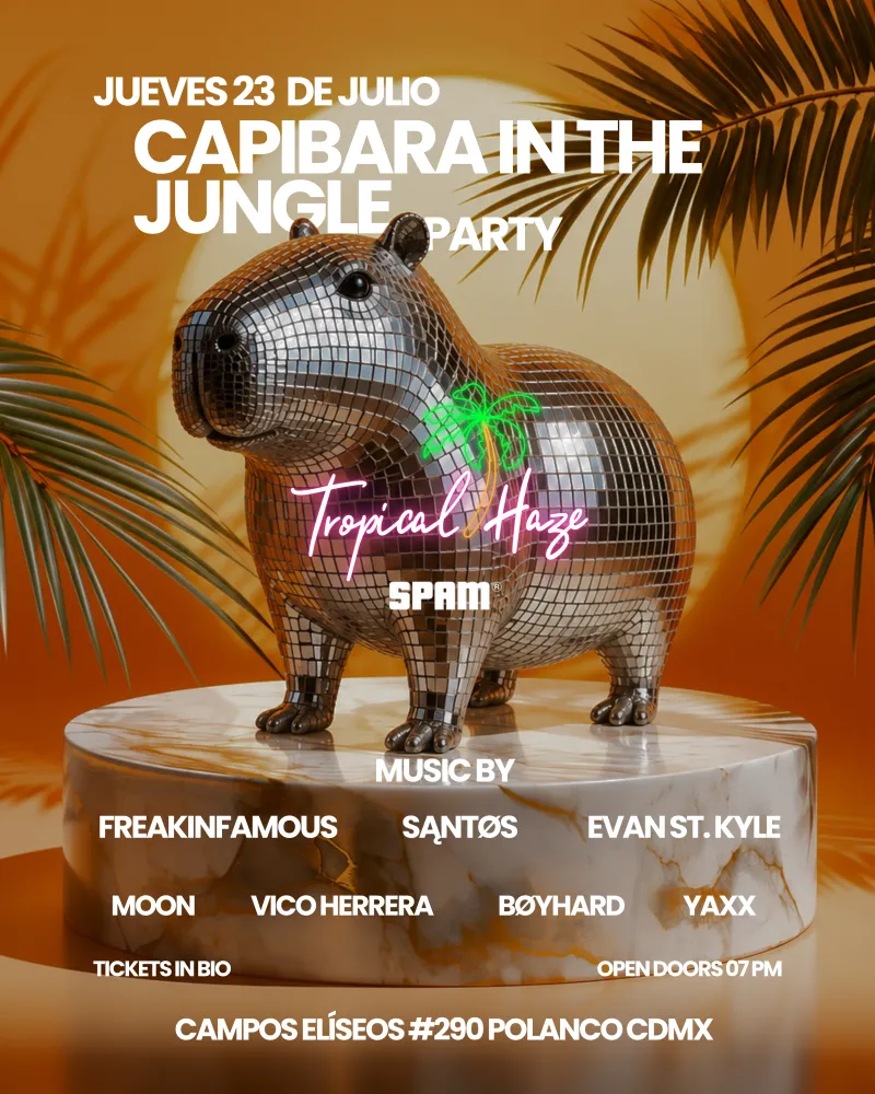 Capibara In The Jungle🦫🌴