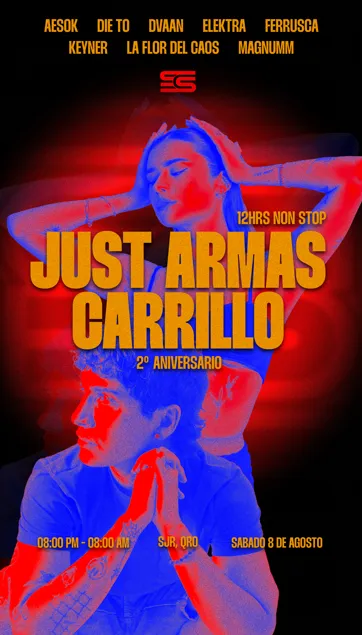 SANCAYETANO SESSIONS PRESENTA: JUST ARMAS + CARRILLO