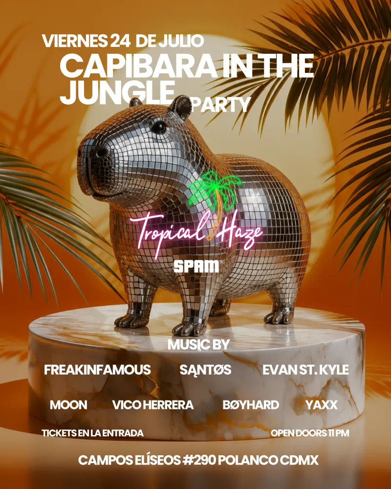 Capibara In The Jungle🦫🌴