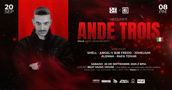 Ande Trois en Morelia