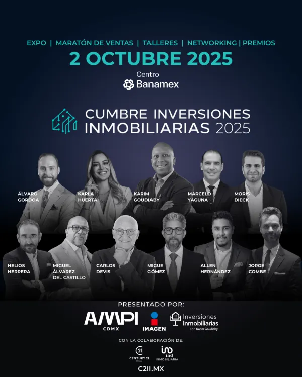 Cumbre Inversiones Inmobiliarias 2025 2 Oct - Centro Banamex CDMX