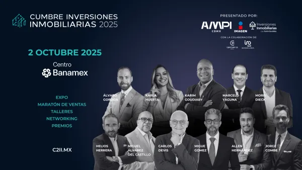 Cumbre Inversiones Inmobiliarias 2025 2 Oct - Centro Banamex CDMX