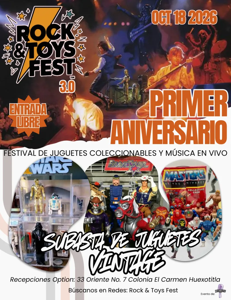 Rock & Toys Fest PRIMER ANIVERSARIO
