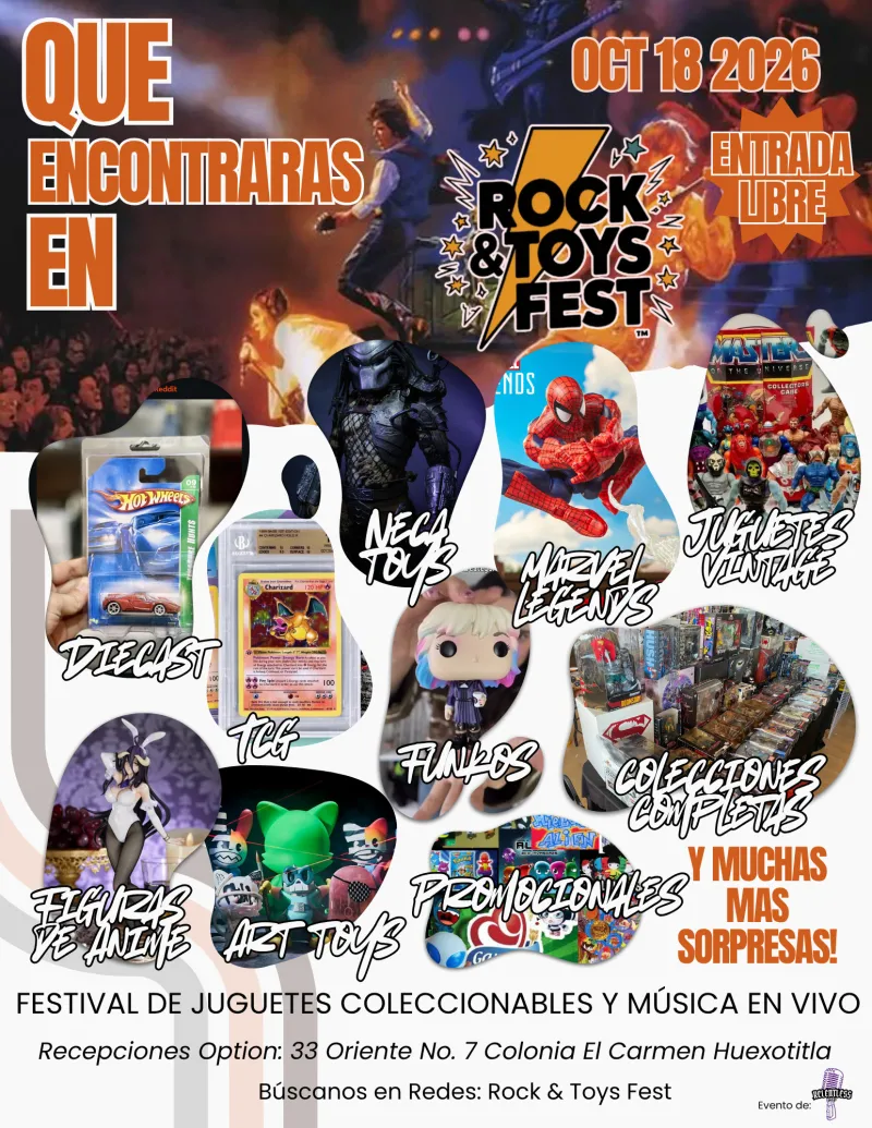 Rock & Toys Fest PRIMER ANIVERSARIO