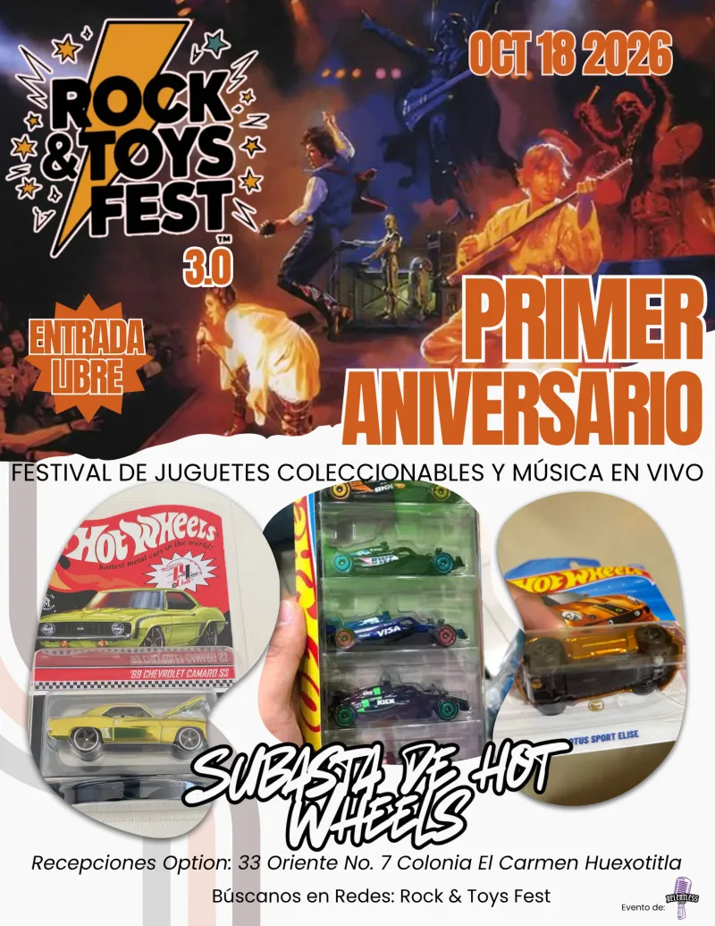 Rock & Toys Fest PRIMER ANIVERSARIO