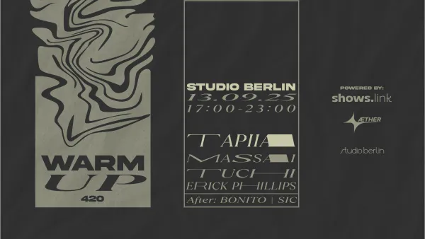 WARM UP | STUDIO BERLIN CDMX