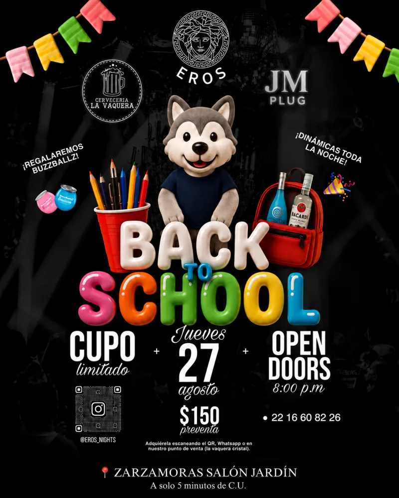 Back To School Eros Nights