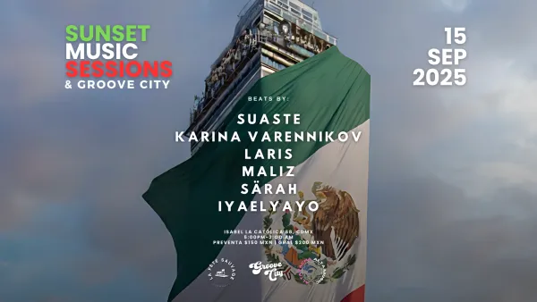 GROOVE CITY & SUNSET MUSIC SESSIONS SEP 15