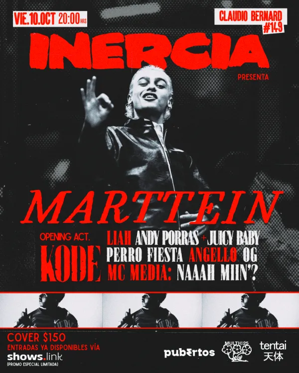 INERCIA: KODE + MARTTEIN