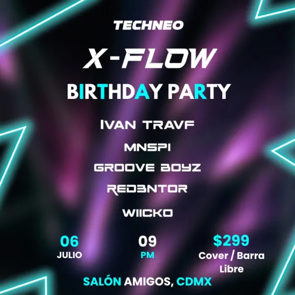 X-Flow Birthday Party