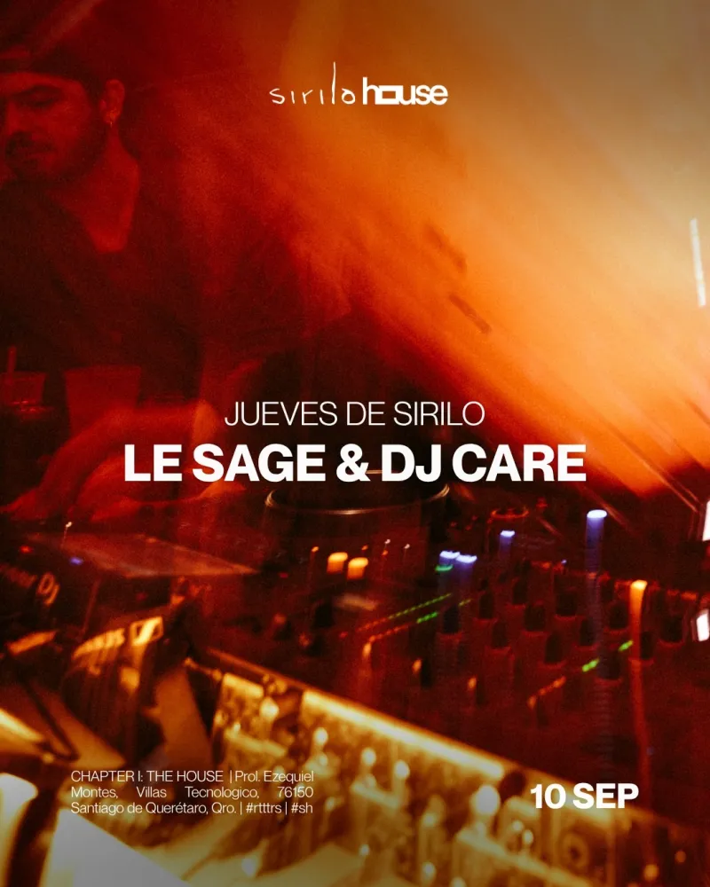 Dj Care & Le Sage - Thursday 10th