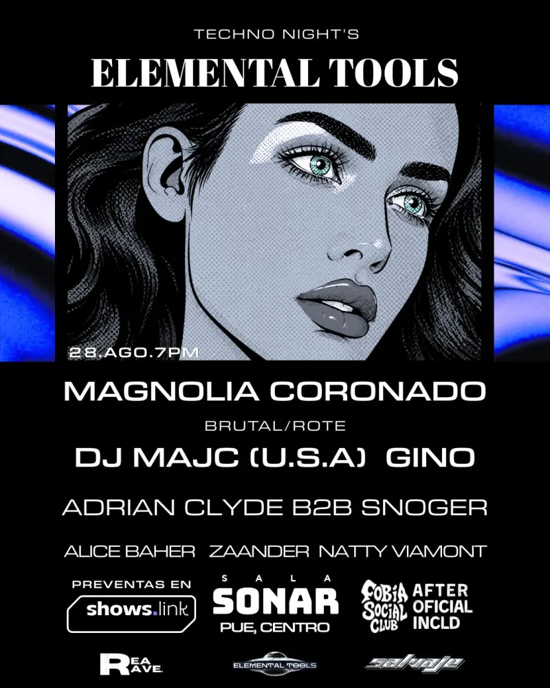Magnolia Coronado en Sala Sonar x E.T