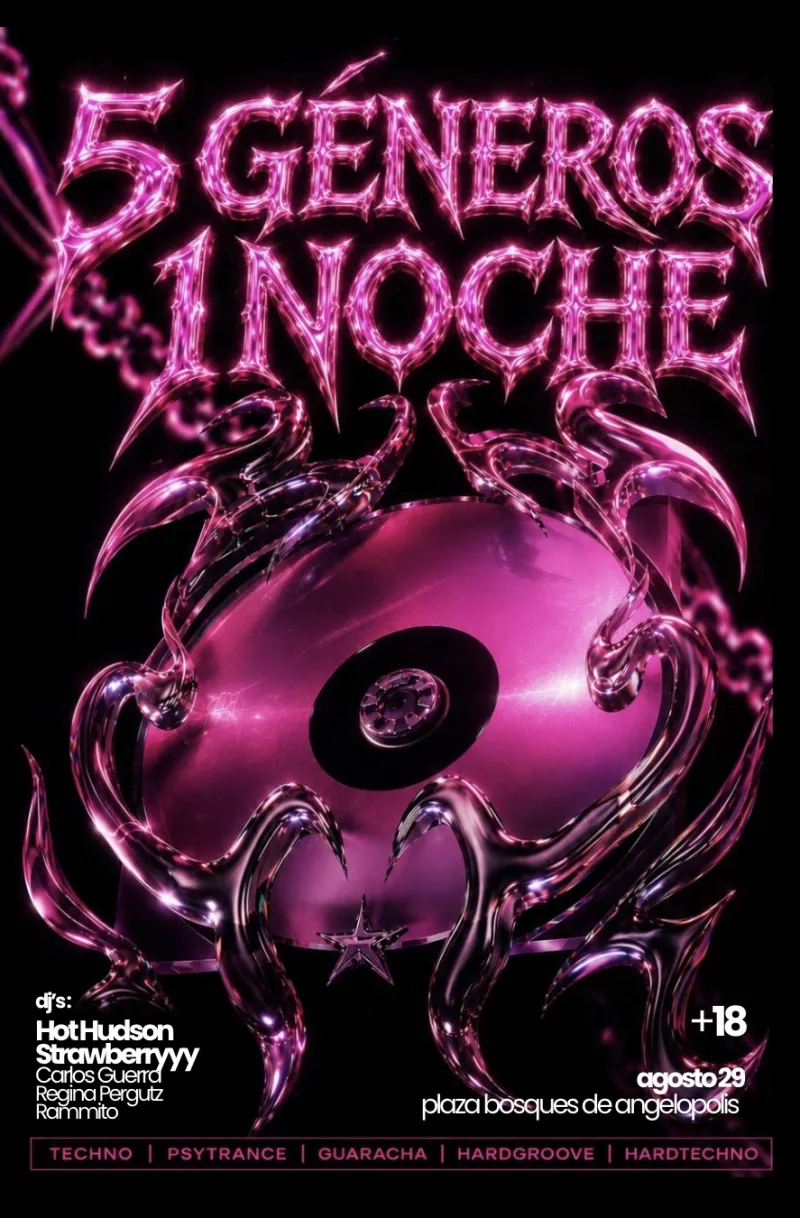 5 Géneros 1 Noche