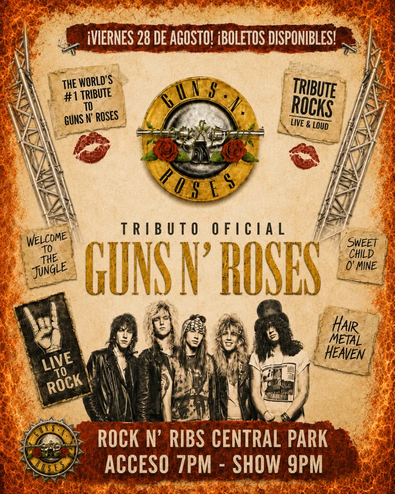 SHOW TRIBUTO GUNS n' ROSES