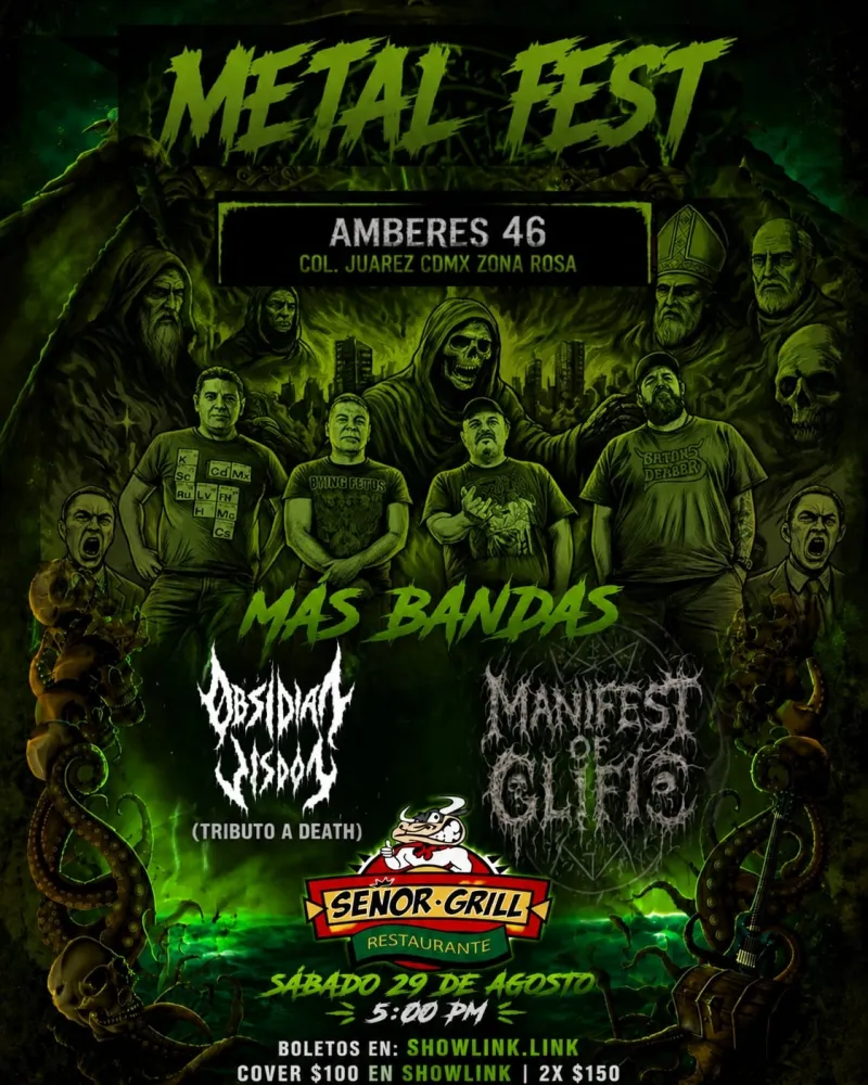 Metal fest en Señor grill