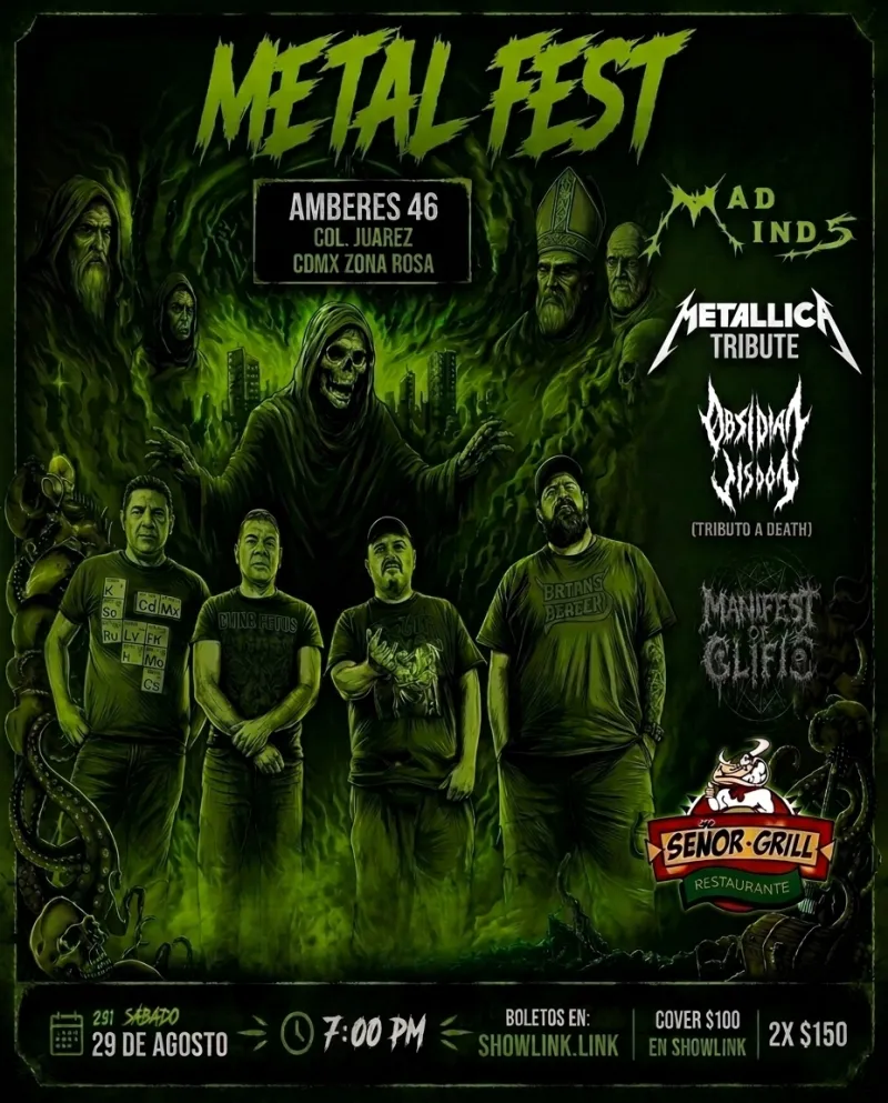 Metal fest en Señor grill