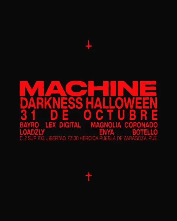 MACHINE | DARKNESS HALLOWEEN