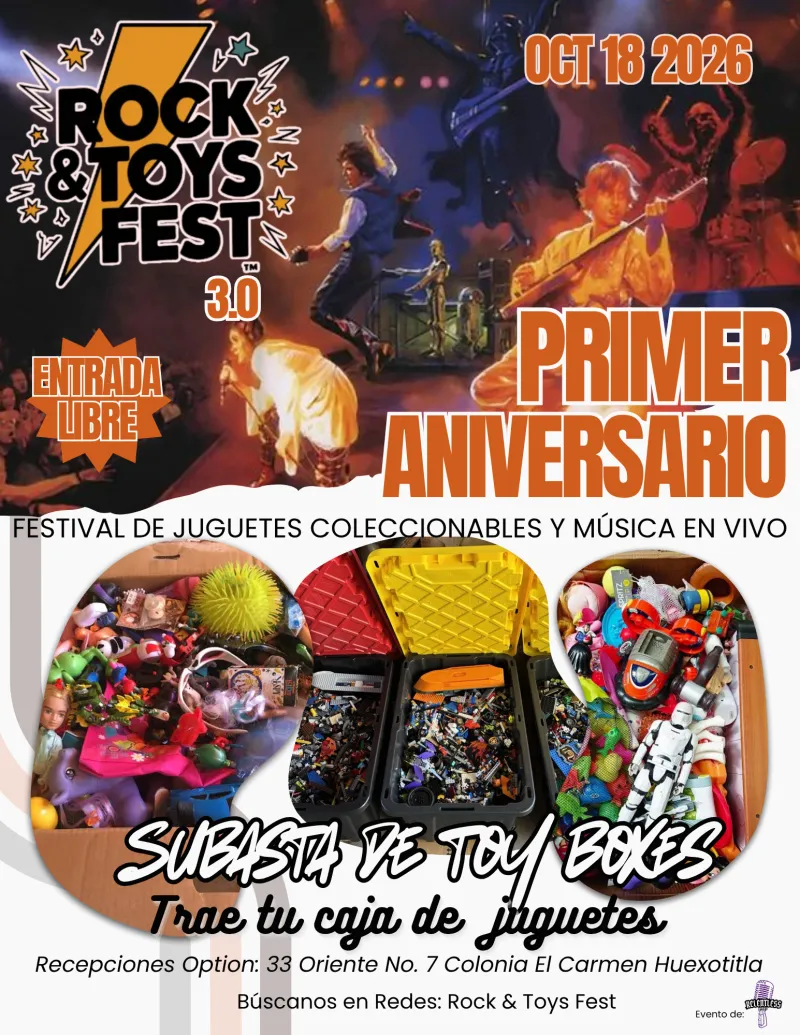 Rock & Toys Fest PRIMER ANIVERSARIO
