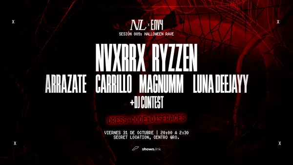 NOMADISCH LABS x ENVY LABEL: HALLOWEEN RAVE
