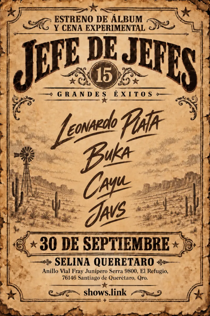 JEFE DE JEFES ESTRENO DE ALBUM