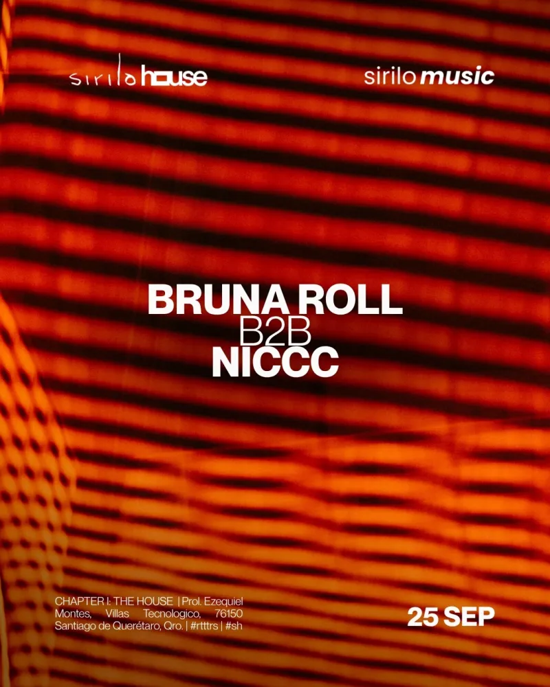 Bruna Roll b2b Niccc - Friday 25th