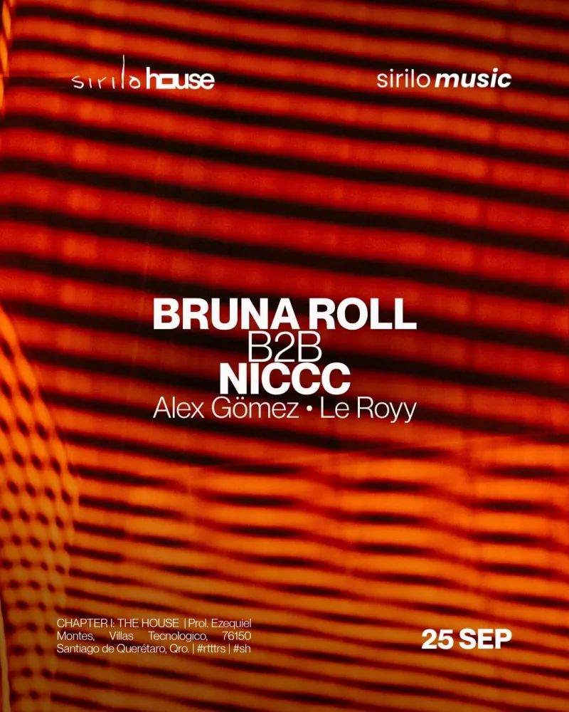 Bruna Roll b2b Niccc - Friday 25th