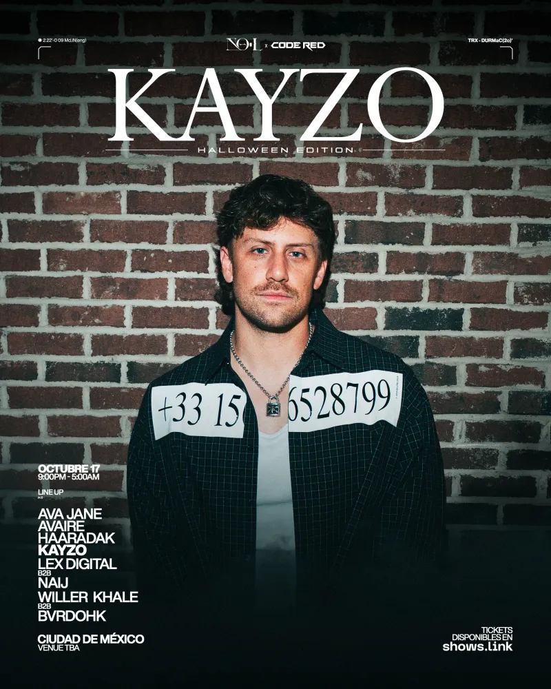 NO LABEL x CODE RED PRESENTS: KAYZO CIUDAD DE MEXICO