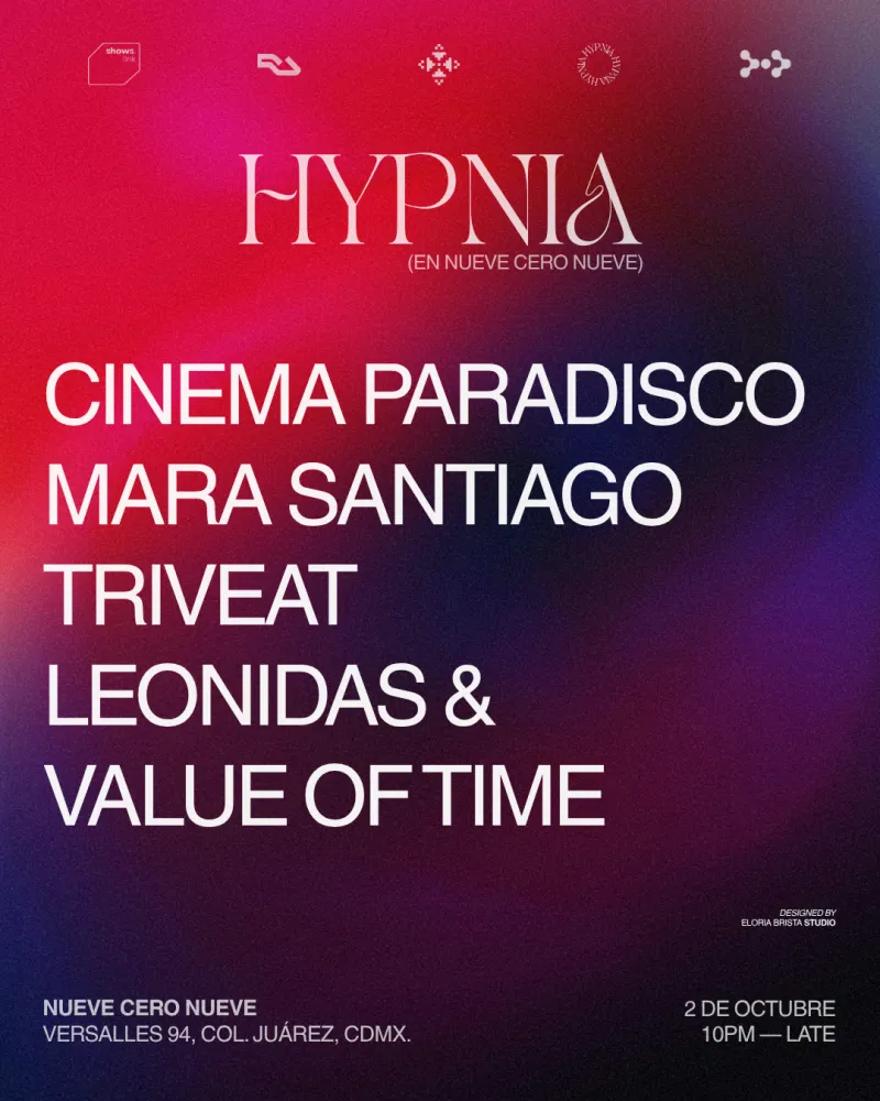 Hypnia en Nueve Cero Nueve