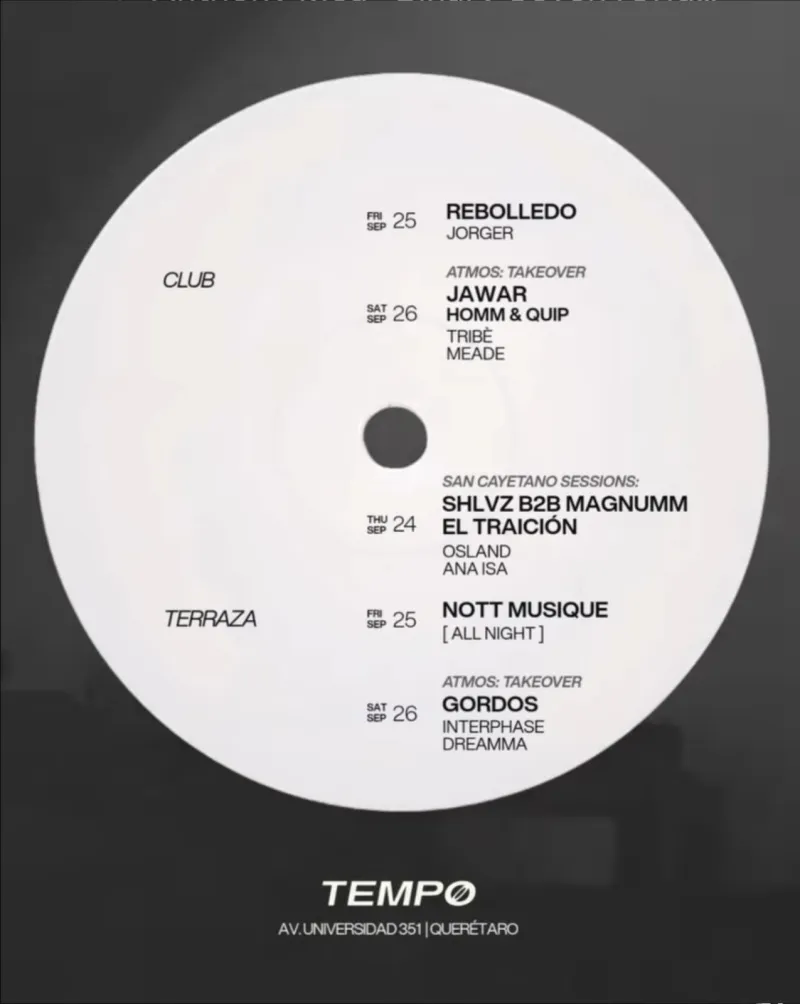 SAN CAYETANO SESSIONS x TEMPO CLUB "Transporte"