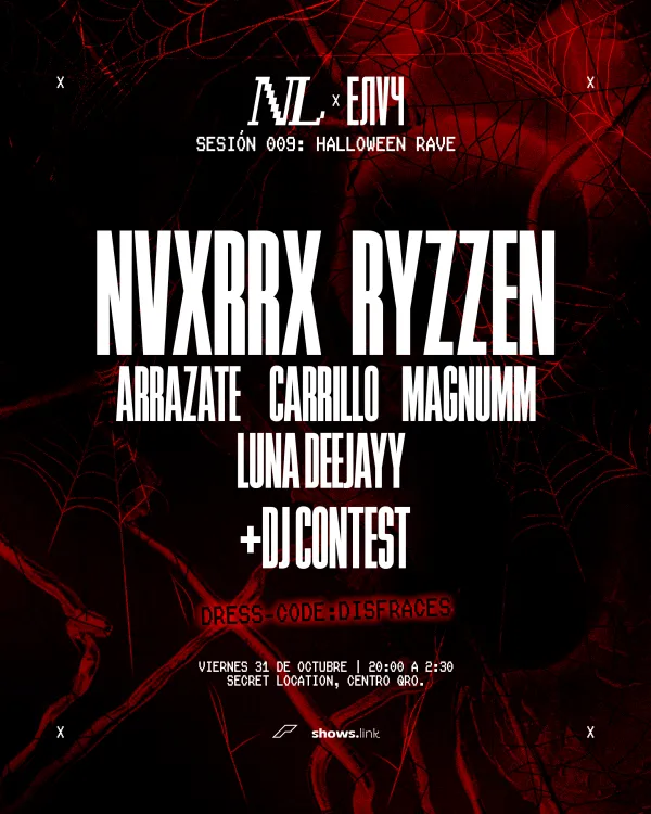 NOMADISCH LABS x ENVY LABEL: HALLOWEEN RAVE