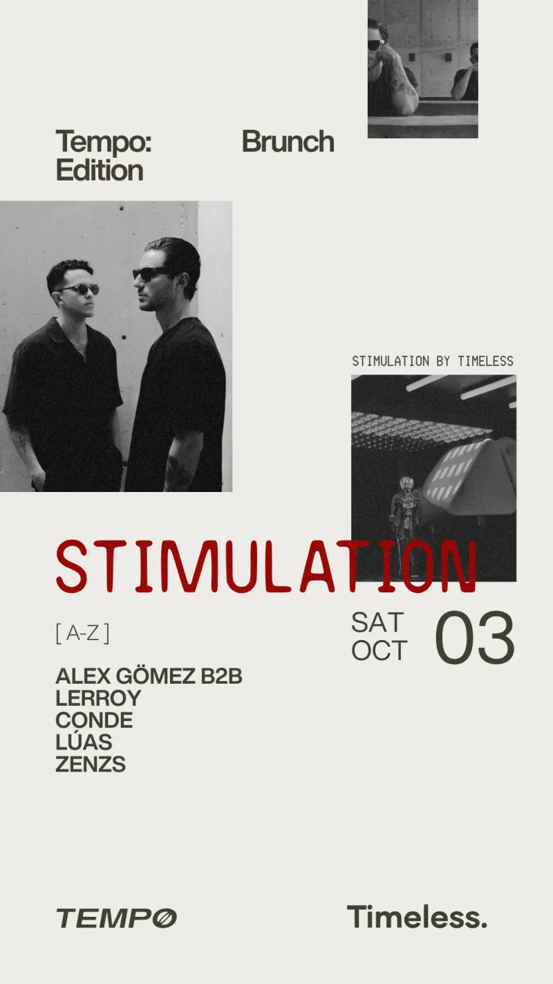 TEMPO BRUNCH: [ STIMULATION ] TIMELESS EDITION