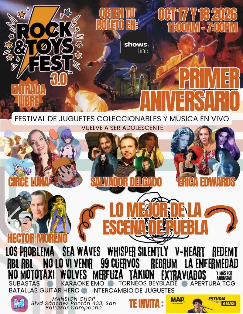 Rock & Toys Fest PRIMER ANIVERSARIO