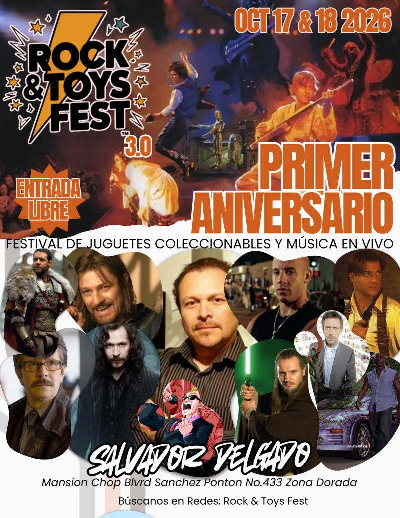 Rock & Toys Fest PRIMER ANIVERSARIO
